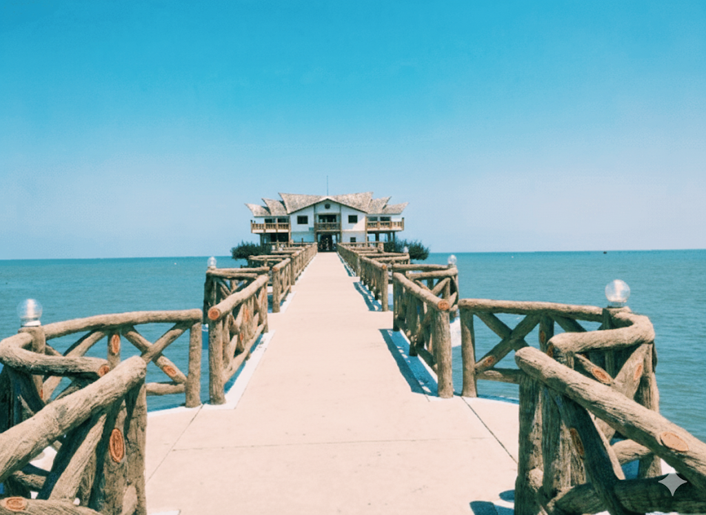Cầu ngắn biển Nam Hải Cần Giờ